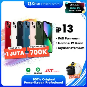 [Secondhand] iPhone 13 ex iBox Beacukai IMEI Permanen Garansi 12 Bln Kualitas Teruji Resmi FULLSET 64GB 128GB 256GB 512GB