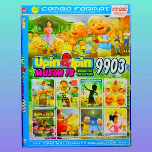 Kaset kartun upin ipin 9903 musim 18 koleksi pilihan terbaik