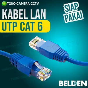 KABEL LAN UTP BELDEN CAT 6 ORIGINAL SIAP PAKAI