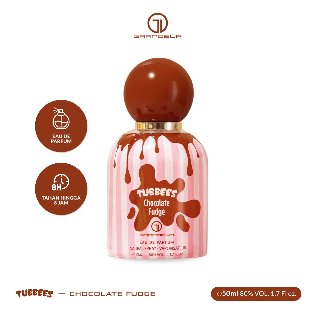 Grandeur Parfum - Tubbees Chocolate Fudge EAU De Parfum 50ml