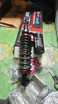 Product Review of Shock Tabung Yss New G-PLUS Smooth Vario 125 Vario 150 Beat Fi Scoopy Fi Vario 110 Fi Spacy Fi 330MM Original Thailand Yss from R**e 0