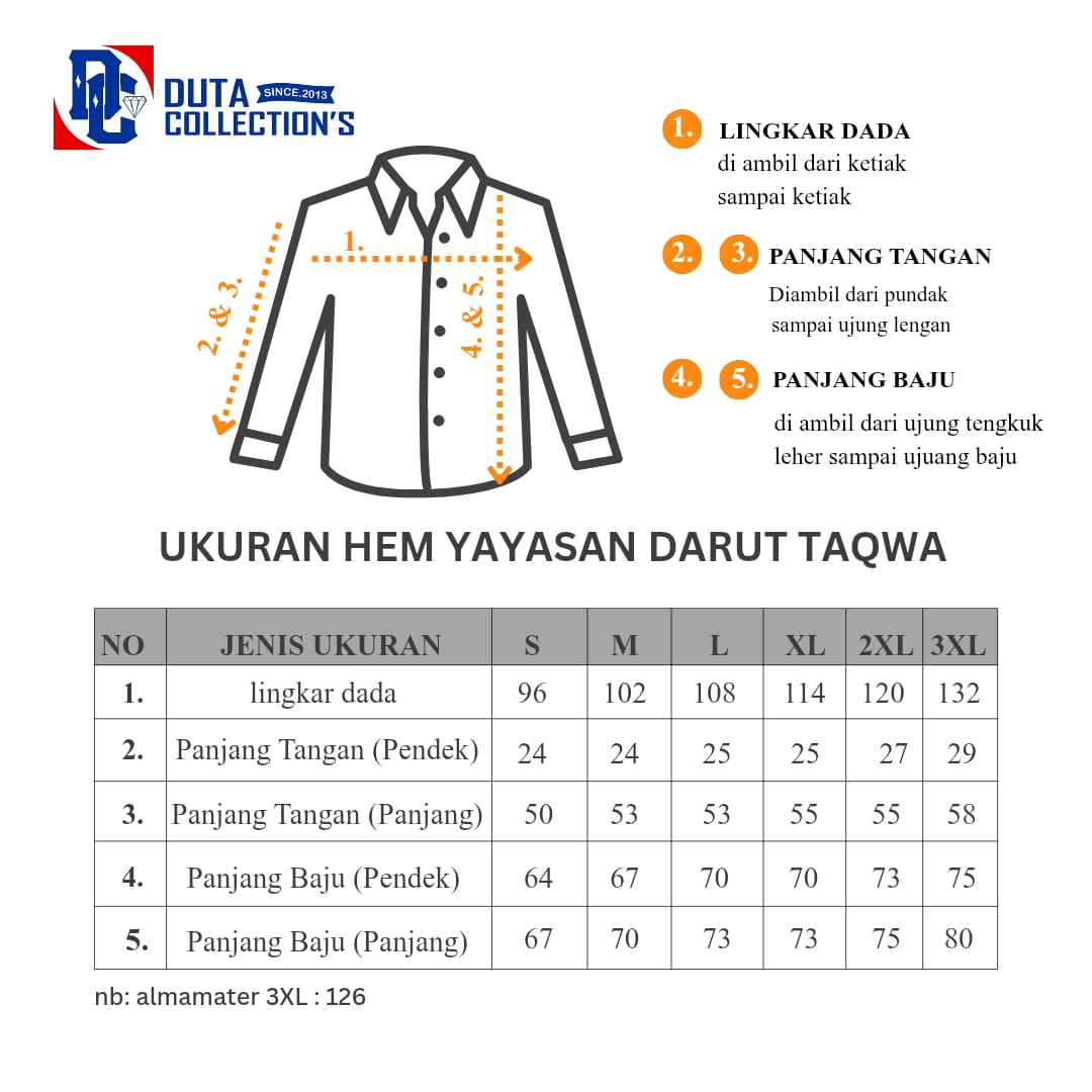 SERAGAM SEKOLAH - ATASAN PUTIH-  atasan hem lengan panjang - lengkap dengan bed osim