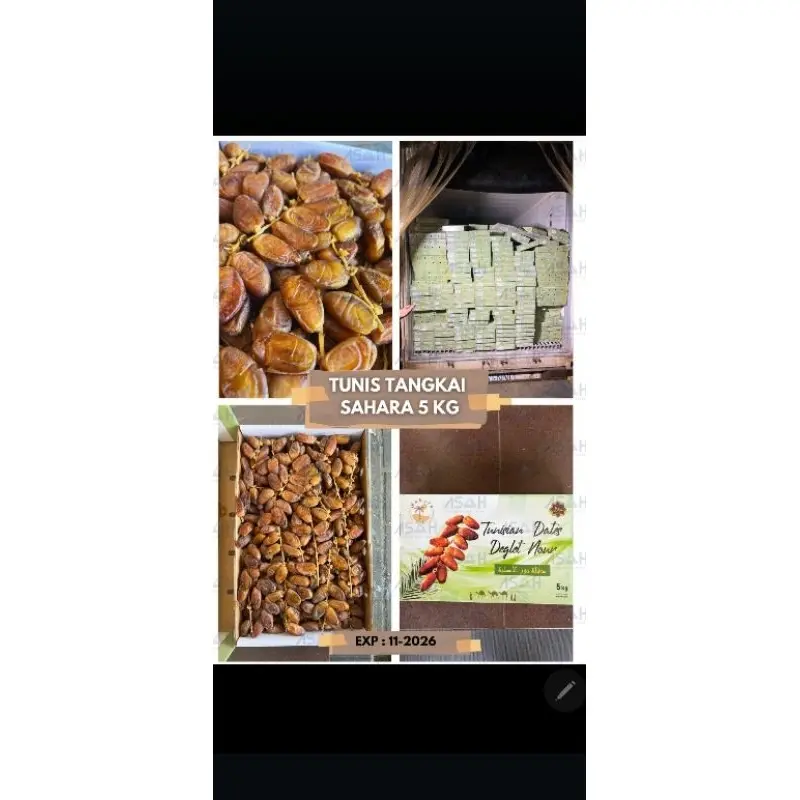 Kurma Tangkai Tunisia Original 500gr dan 250gr