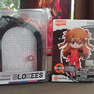 Blokees DaaLa Mode Q Series EVANGELION-Miracle Link model kits Assemble Play Collect Display blind boxs