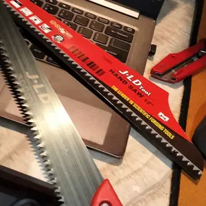 JLD Gergaji potong kayu hand saw 12-18inch Gergaji kayu super tajam ori Gergaji multifungsi untuk gergaji kayu dan pipe plastik gergaji bambu