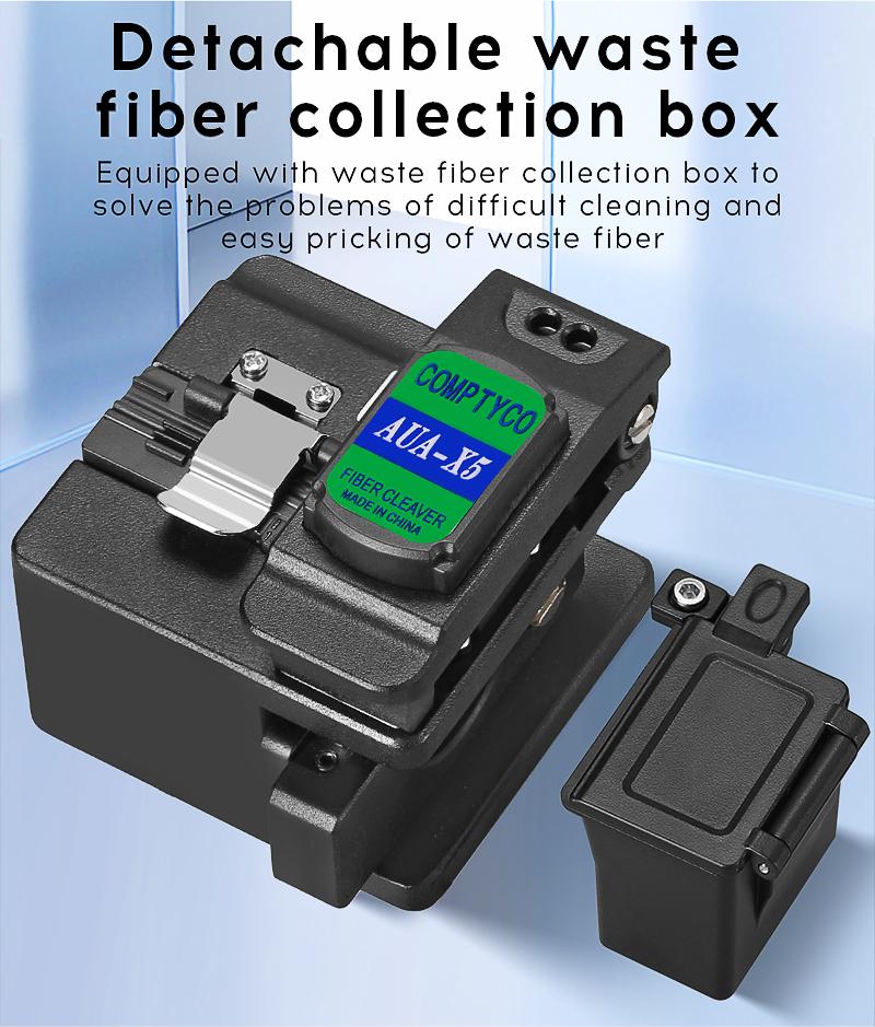 Product Introduction of Công cụ cắt FTTH, COMPTYCO, Độ chính xác cao, Dao cắt sợi quang AUA-X5, Dao cắt cáp, Thích hợp để cắt cáp quang, Hàng mới về 5