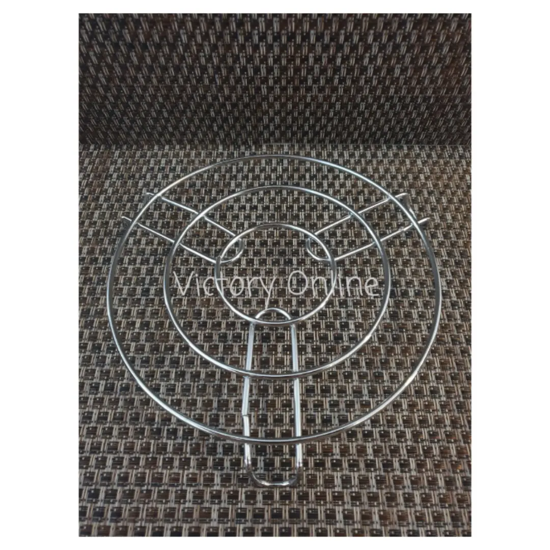 Tatakan Panci Panas Stainless Steel, Tatakan Panci, Pot Holder, Steam Rack,Tatakàn Kukus, Rak Kukus Bulat
