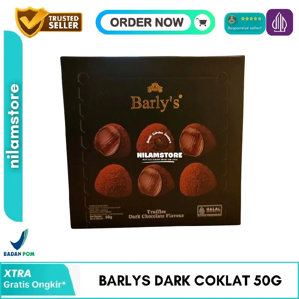 BARLYS DARK BOX 50G