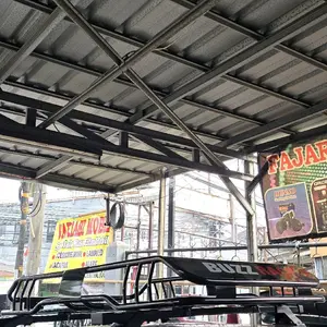 BUNDLING PAKET RAK ROOFRACK + CROSS BAR BUZZ RACK SEPAKET KOMPLIT ROOF RACK BAGASI ATAS MOBIL  MOBIL TRAVELLING MUDIK PERJALANAN Car (HANYA BARANG SAJA )