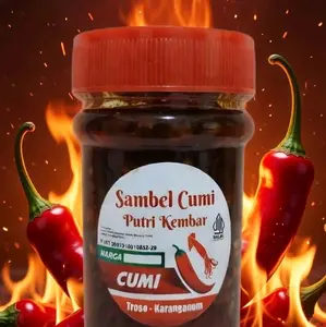 sambal cumi alami ( halal dan Bpom )