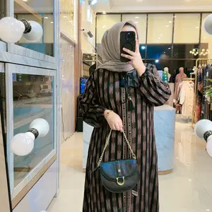 Khalisa Abaya Arabian Jetblack