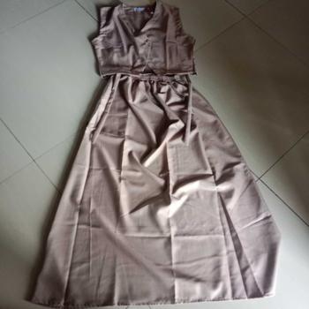 Product Review of One Set Nadine 2in1 (Vest + Rok) - Setelan Wanita - Setelan Kekinian - Baju Setelan Wanita - Setelan Rok Wanita - Vest Wanita from I**h 1