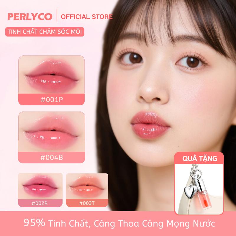 【PERLYCO COD Son dầu dưỡng đổi màu – mềm môi chuẩn Glass Lip vừa dưỡng ẩm căng mọng vừa lên màu tự nhiên cực xinh . Chất son bóng mượt trong suốt giữ màu lâu trôi không lem dính cốc. Vừa makeup nhẹ nhàng vừa skincare cho đôi môi luôn tươi tắn