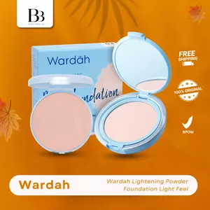 [Creator Pick's] READY BEST SELLER NEW Wardah Lightening Powder Foundation SPF 40 PA++++ 12g ORIGINAL | Full Case / Refill Two Way Cake Matte
