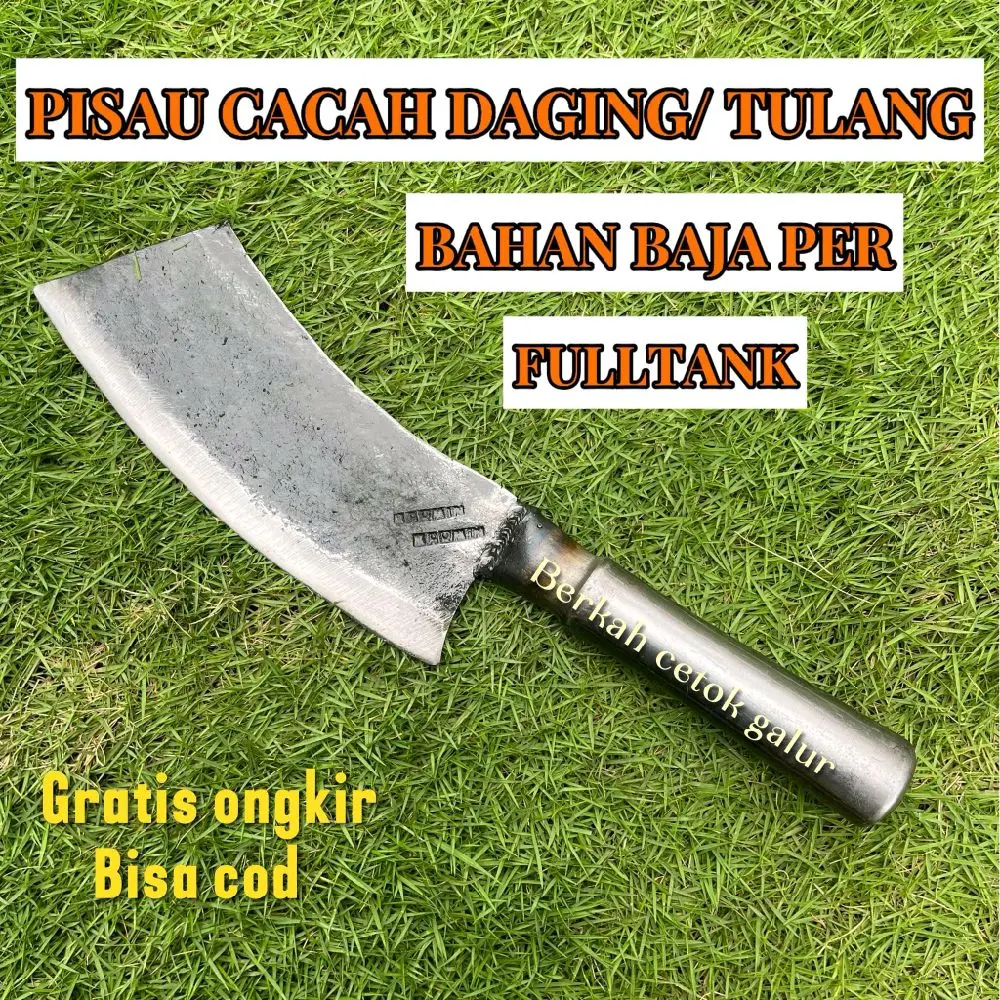 pisau cacah daging dan tulang bahan baja per - kitchenware