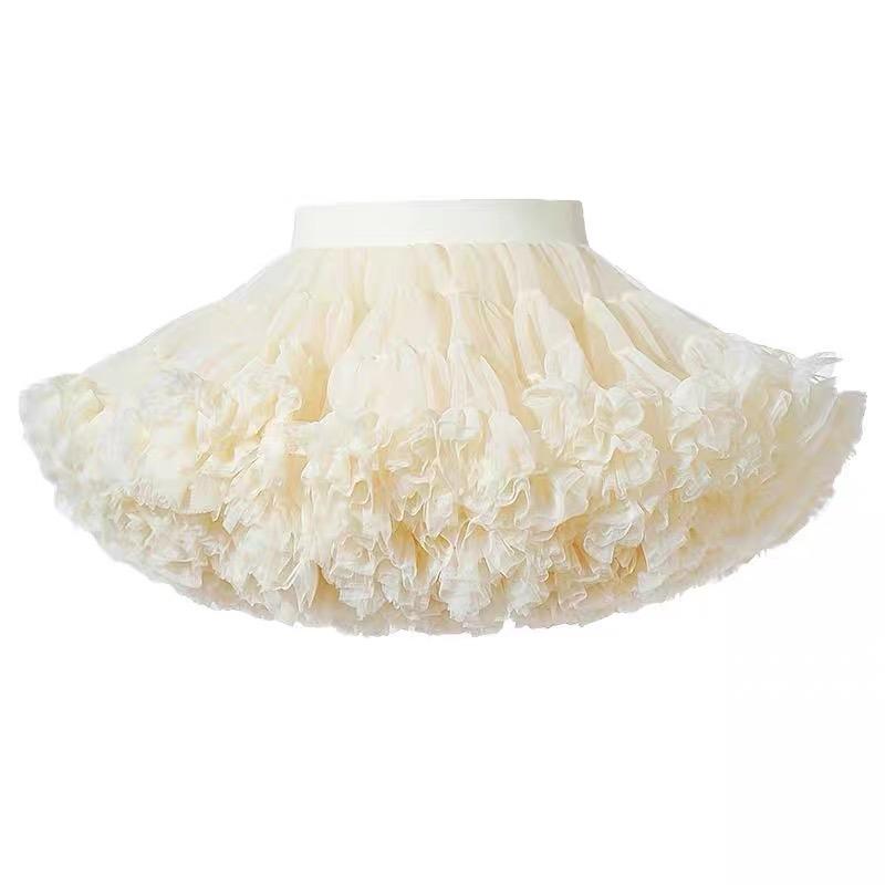 Chân váy bồng tầng búp bê