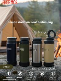 Gambar Thermos Vacuum Insulated Mobile Mug 500 ml - Clear Stainless Steel dari Thermos Indonesia Kota Administrasi Jakarta Barat 3 Tokopedia