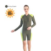 Gambar SILVER Baju Renang Dewasa Unisex Boyleg Lengan Panjang Model Diving - 11203 - Army Green | UPF, M dari silversports Kota Administrasi Jakarta Barat 4 Tokopedia