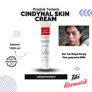 Krim Penghilang Bintik Cindynal Flek Hitam dan Bekas Jerawat Original Krim Asli Mencerahkan Wajah Mencegah Penuaan Alami 20 gr