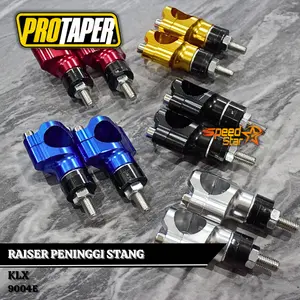 Raiser Peninggi Stang CNC PROTAPER Model KTM Set Baut Dan Ring Trail CRF Riser KLX BF Dtracker Peninggi Stang Plus Ring Fastbar