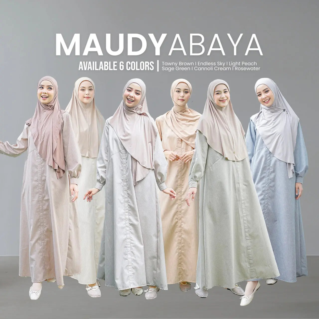 MAUDY ABAYA BY LIDIA HADIWINOTO (ABAYA SAJA) |ABAYA LH |ABAYA POLOS Gamis Dewasa