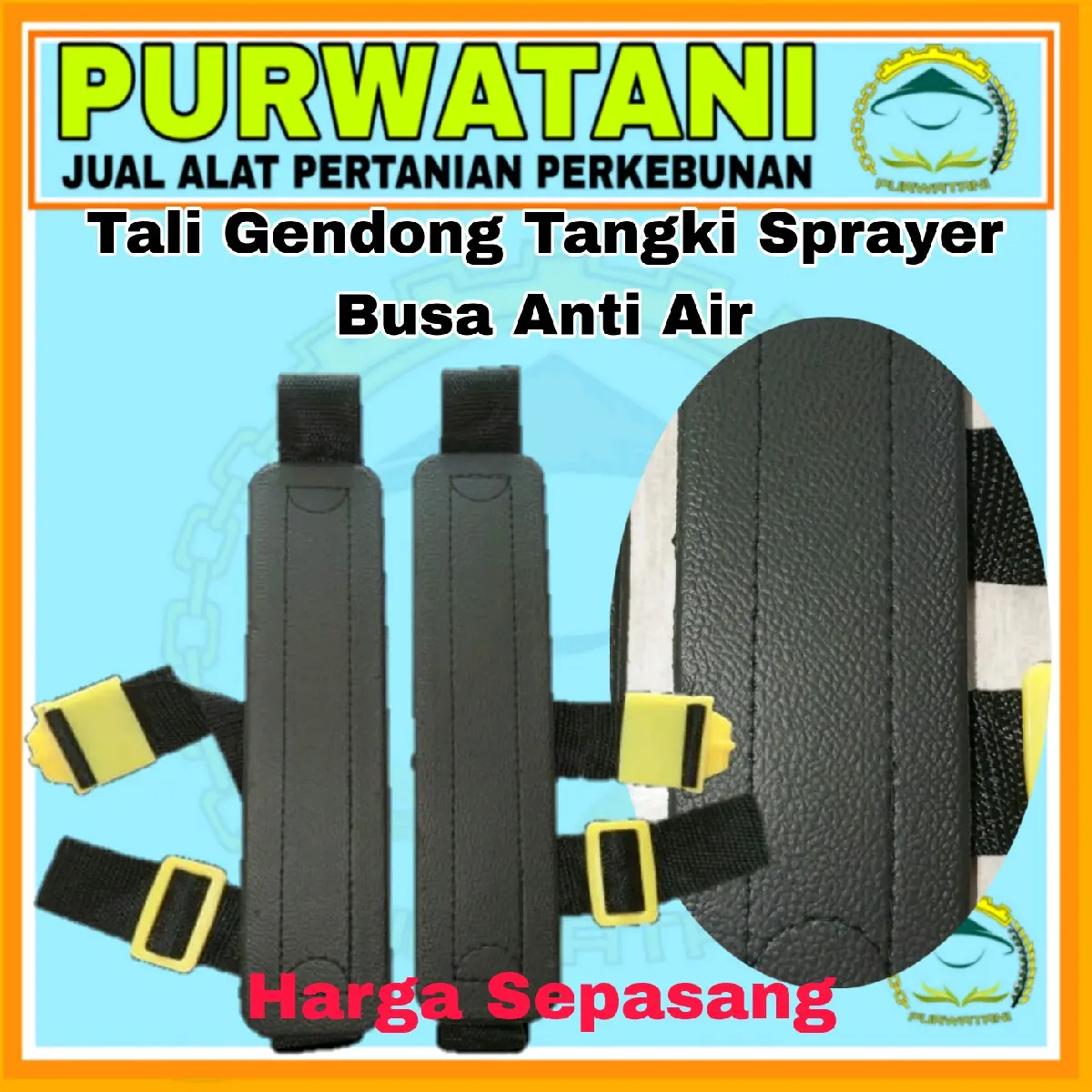 tali gendong tangki sprayer elektrik manual sabuk gendongan tengki semprot Air