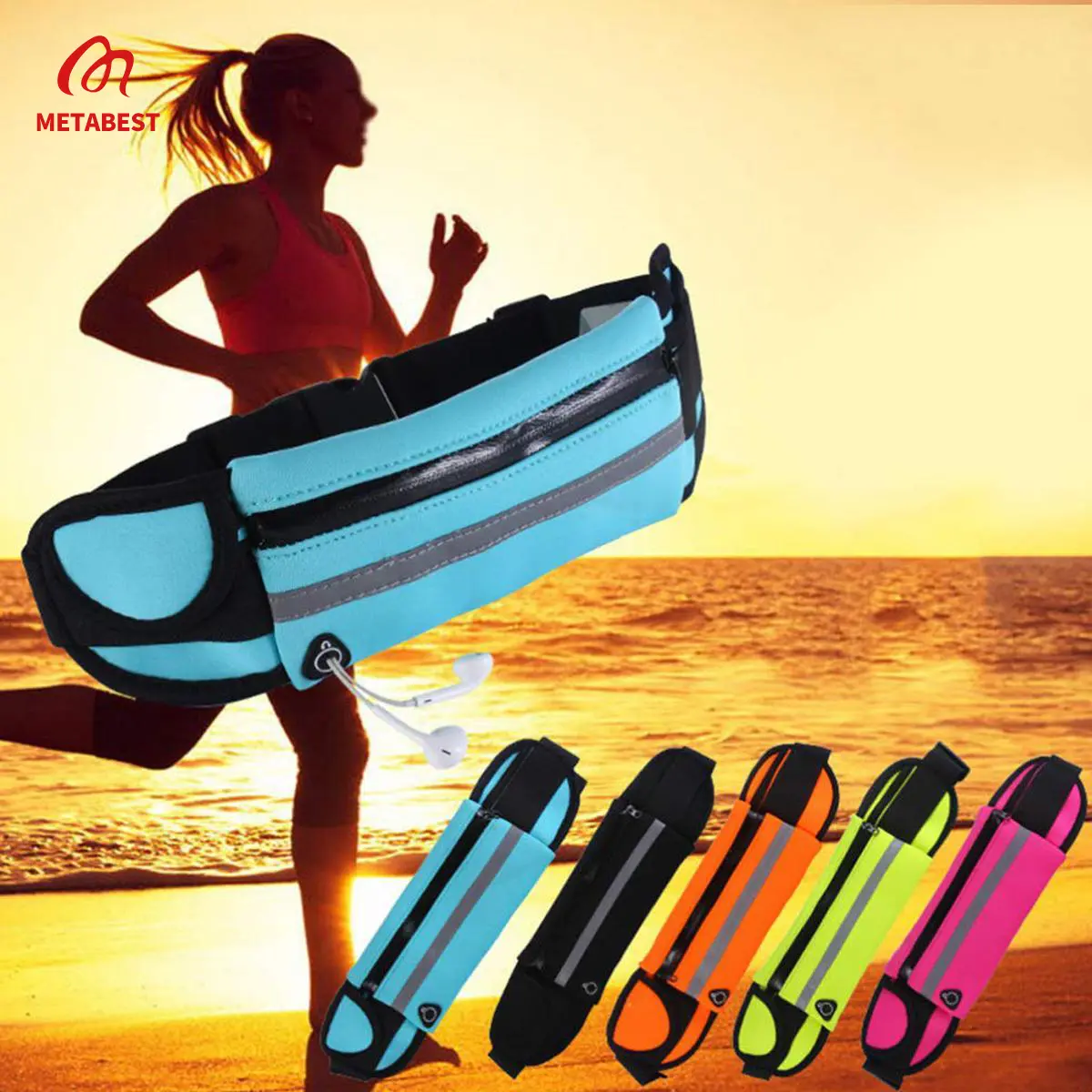 METABEST 15998 Waterproof Outdoor Running Belt Bag