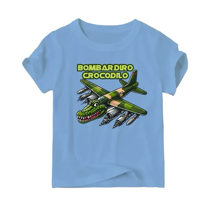 Kaos Anak Viral Anomali Bombardiro Crocodilo 0