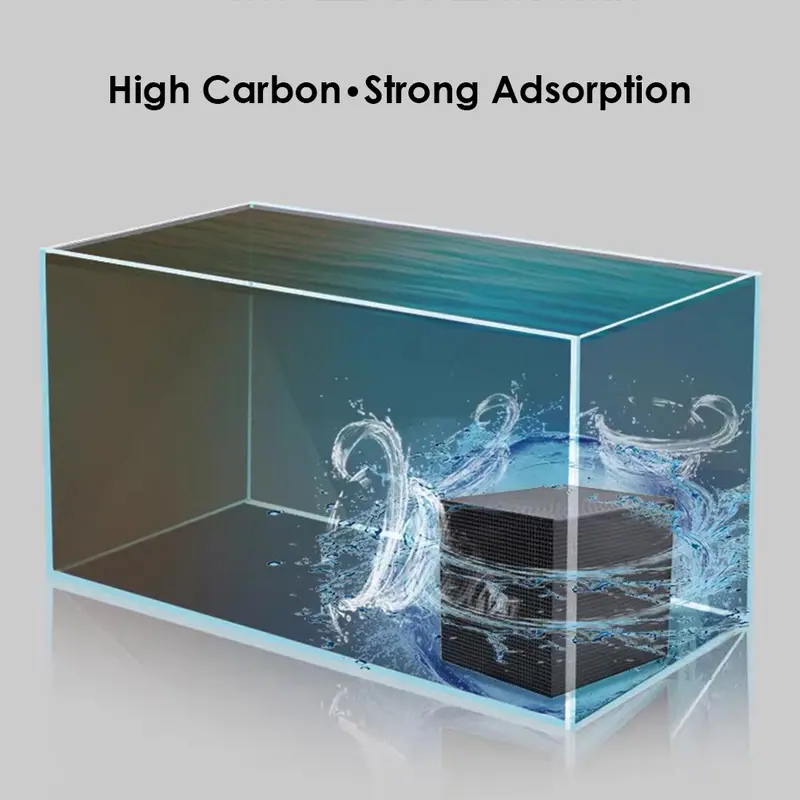 Bộ Lọc Than Hoạt Tính Bể Cá, Vật Liệu Sinh Thái, Thanh Lọc Bể Cá, Thanh Lọc Nước 6