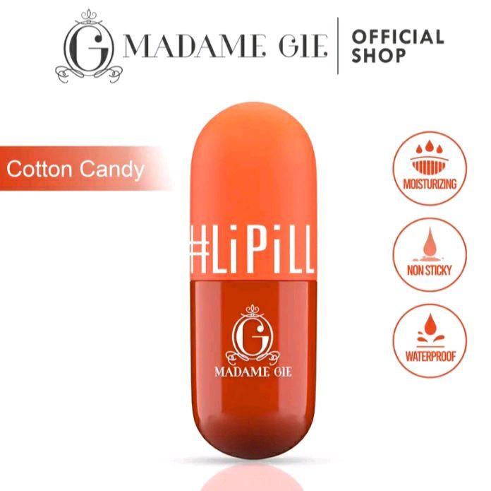 Madam Gie lip pill-lip tint madam Gie-lipill based oil-lip tint waterproof Lipstick Bibir Lipstik Gloss 5