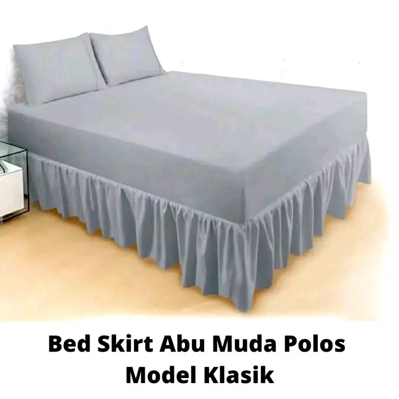 BED SKIRT/RUMBAI POLOS KOLONG KASUR