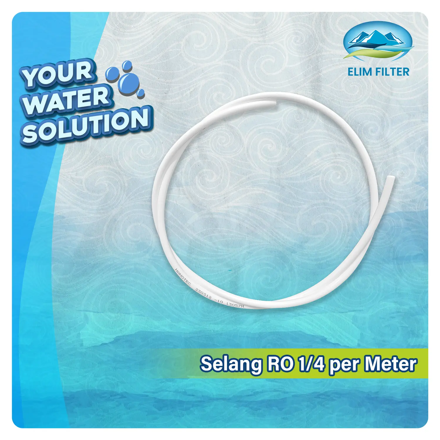 Selang RO 1/4 - Reverse Osmosis Tubing
