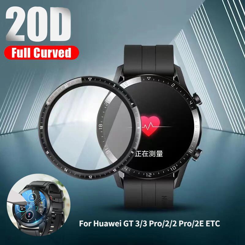 กระจกนุ่มสำหรับ Huawei Watch GT 3 Pro 43 46mm GT3 GT 2 Pro 46mm 42mm Watch 3 Pro Runner ฟิล์มกันรอย 