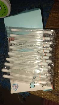 Product Review of yoyopet : 2in1 Cotton Bud สำลีก้านสัตว์เลี้ยง คอตตอนบัดสุนัข แมว ดูแลช่องหู บรรจุ 50 ก้าน สินค้าพร้อมส่ง from l**4 2