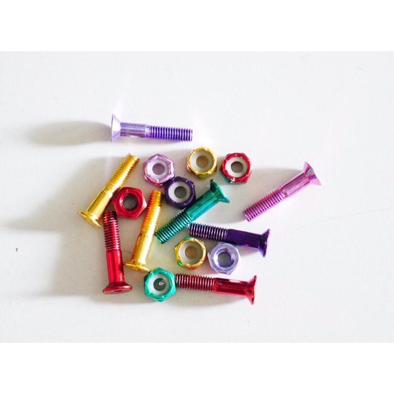Skateboard Hardware Nut Bolt 0
