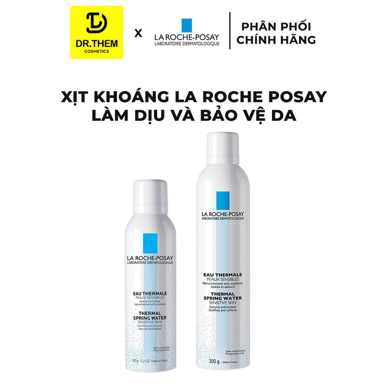  Xịt Khoáng Làm Dịu Da La Roche Posay Thermal Spring Water 150g & 300g- Dr Thêm 