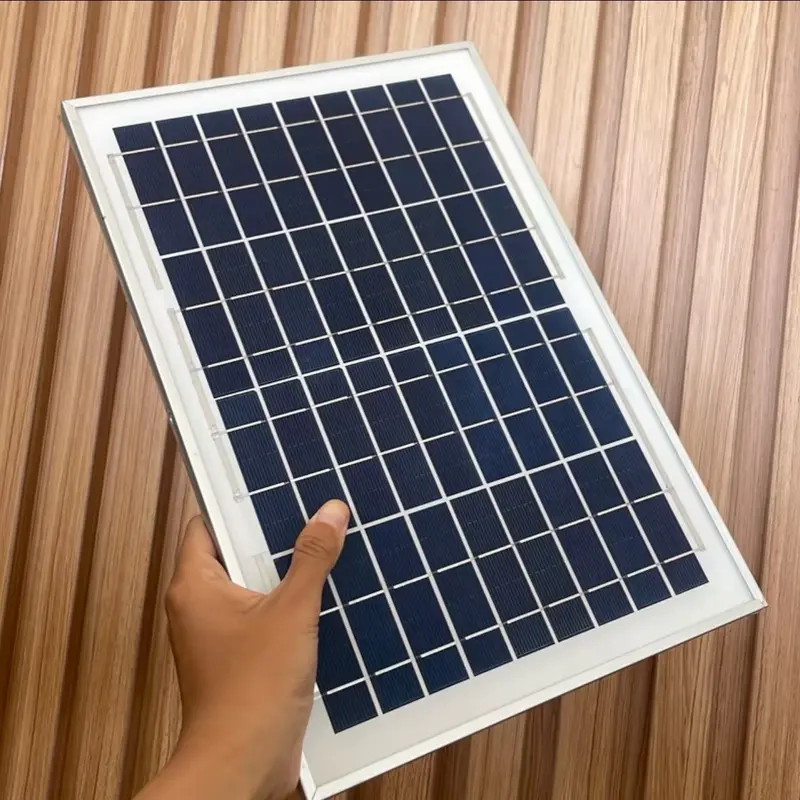 Solar Panel/Panel Surya 10 Watt 350 x 235 x 17 mm Power PLUS SCC dan Kabel 10 Meter 4