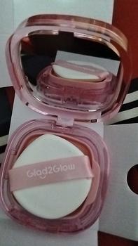 Product Review of Glad2Glow Cushion Perfect Cover G2Glow 11g | Foundation Ringan di Wajah Waterproof dan Transferproof from ** 0