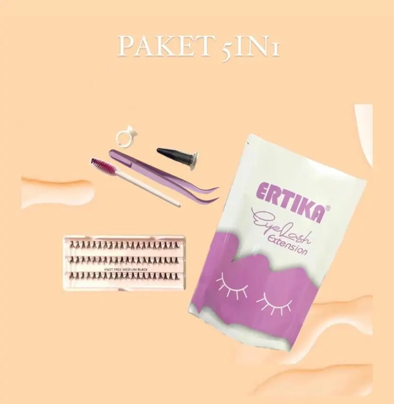 Extra Lentik dan Tebal Bulumata Tanam knotfree 1