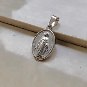 T696 Liontin Titanium Medali Wasiat Bunda Maria