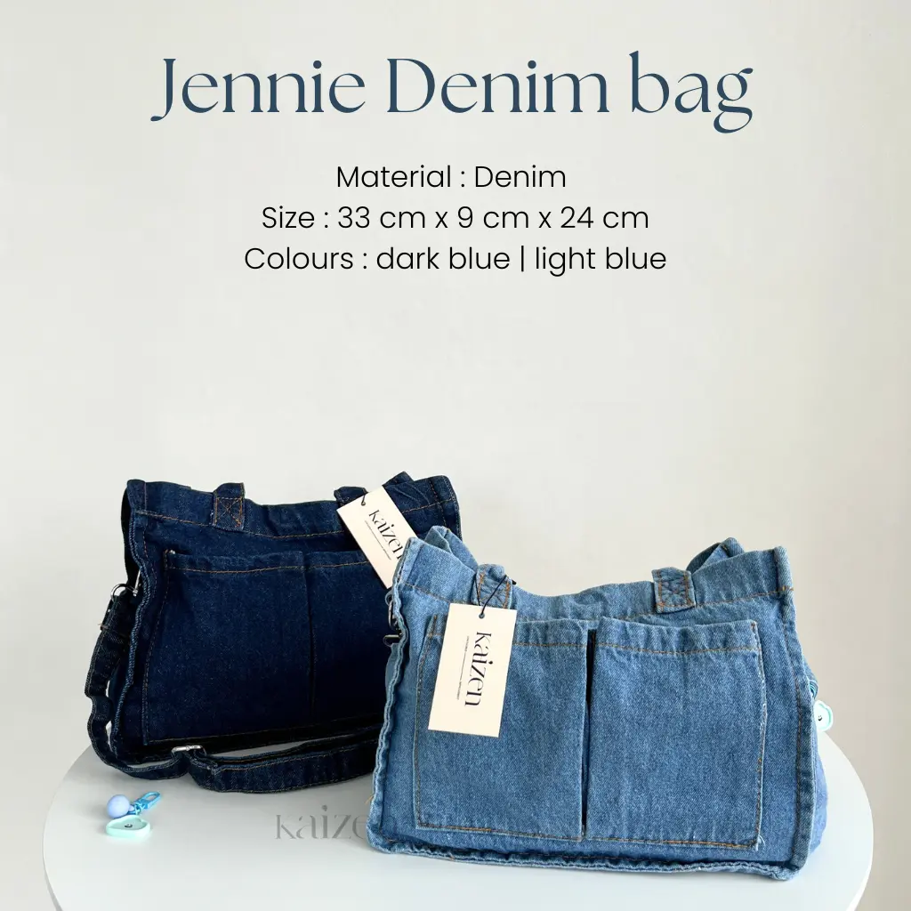 KAIZEN | Jennie Slingbag | Slingbag Wanita | Slingbag Denim