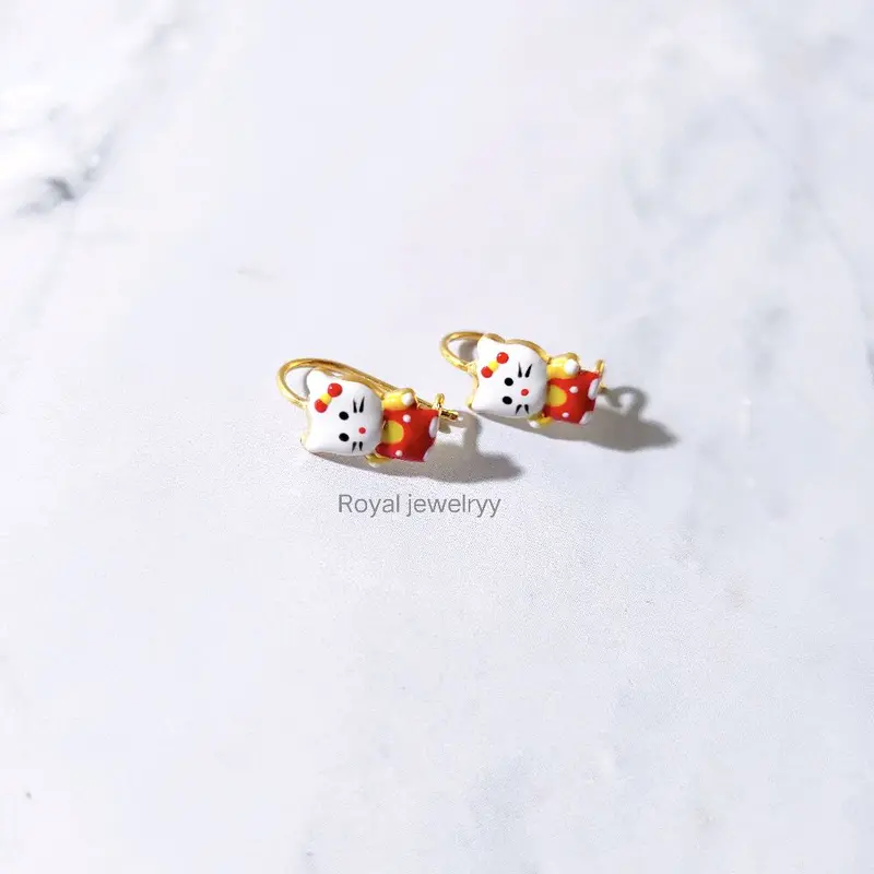 Anting desi karakter | berat 0,5gr | Royal jewelryy 3
