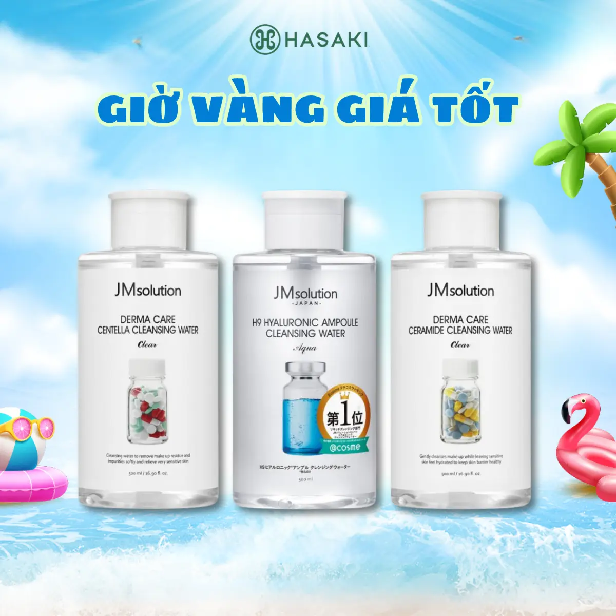 Nước Tẩy Trang JMsolution 500ml | HASAKI BEAUTY