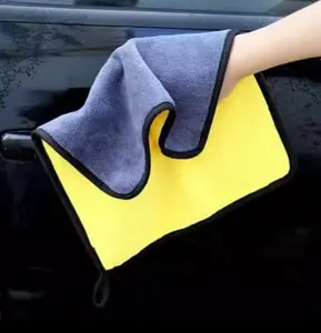 IRARUSHOP Mikro fiber lap pembersih kaca metal microfiber kain handuk perabotan dapur kaca cermin