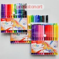 Gambar Deli Felt Pen Marker Color Run Set C100 | Spidol Warna - 18C C100-13 dari Toko Prapatan_NEW Kota Administrasi Jakarta Timur 1 Tokopedia