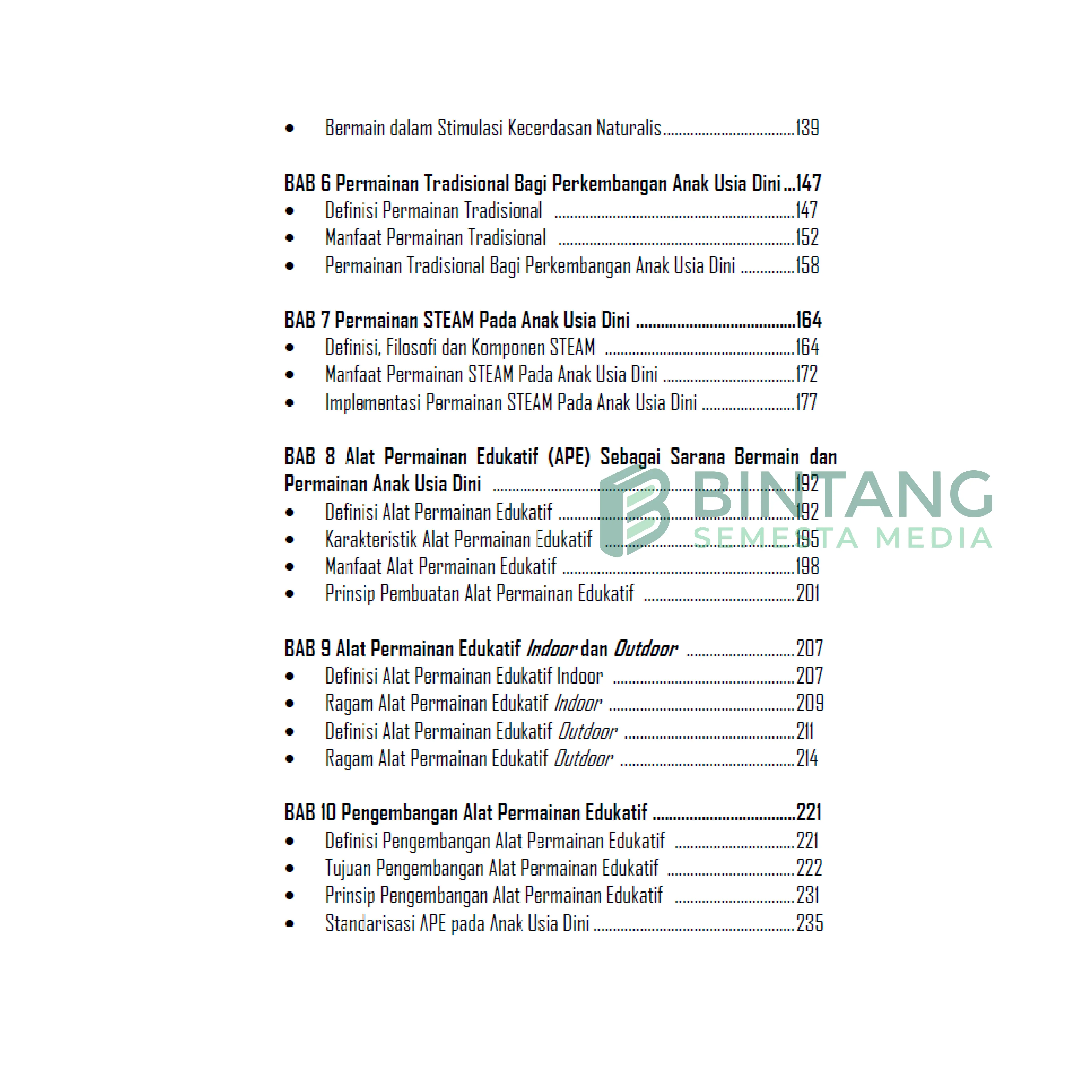 Bermain dan Permainan Anak Usia Dini: Oktarina Dwi Handayani, dkk.