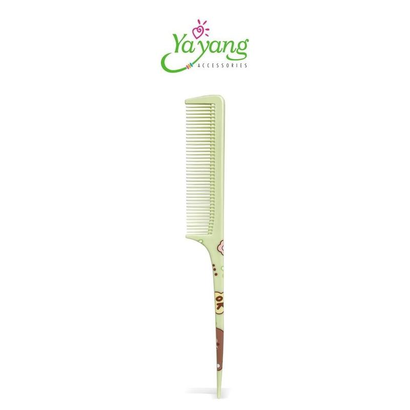 YAYANG Sisir Sasak Rambut  - Sisir Rambut Ujung Lancip - NZS0238 / 0208 1