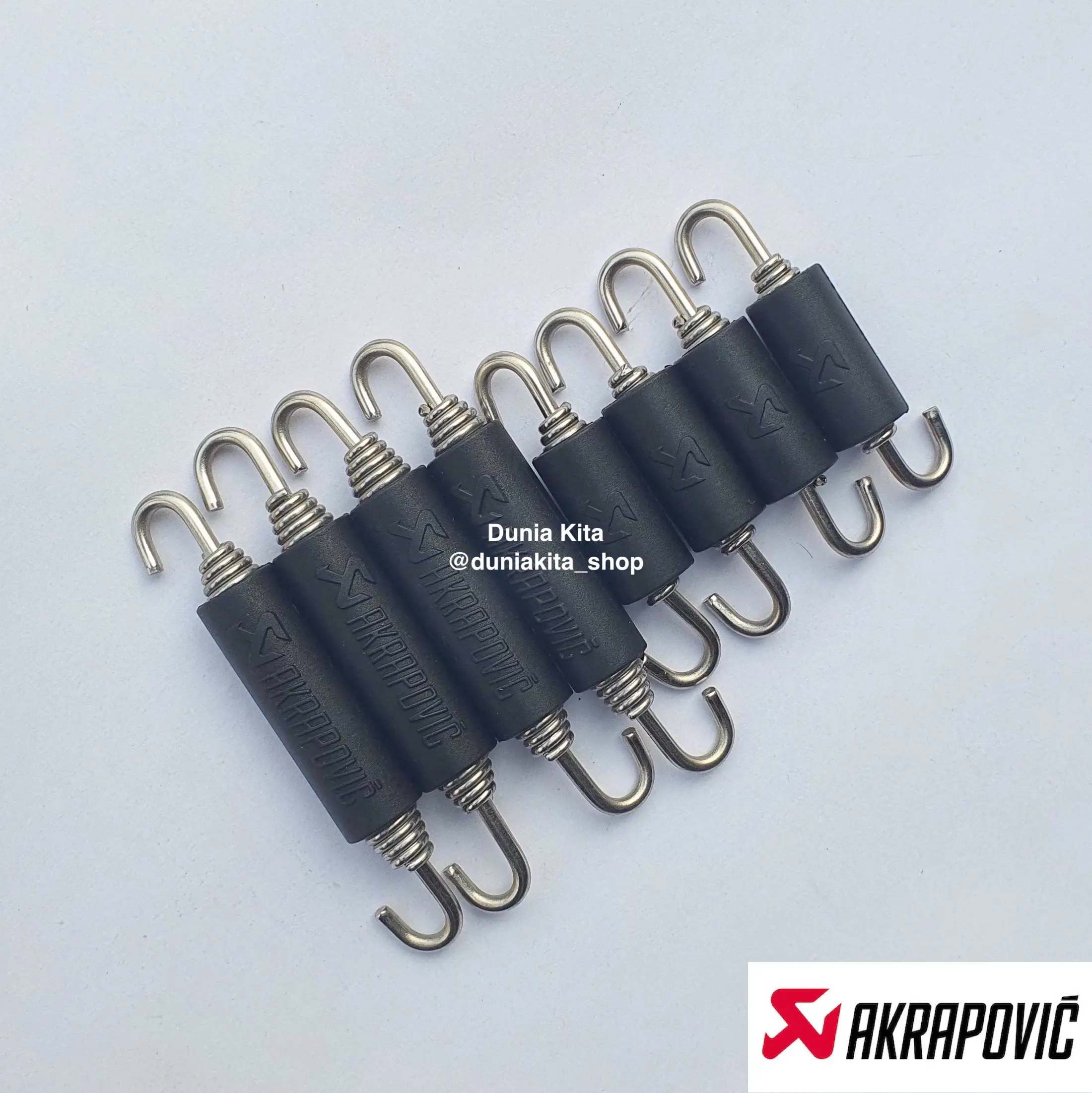 Per Knalpot Racing Logo Akrapovic Emboss