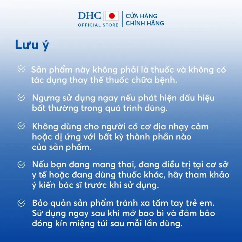Product Introduction of Combo Viên uống DHC Kẽm + Vitamin C hỗ trợ duy trì sức khỏe, hỗ trợ giảm thâm da, giúp da sáng mịn (Combo 20 Ngày & Combo 60 Ngày) - TPBVSK DHC ZinC + Vitamin C 34