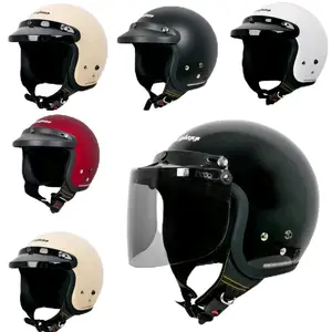 Cargloss Helm Cargloss Kw Bogo Retro Kaca Datar Pria dan Wanita Dewasa Full Leher SNI Desain Unik dan Nyaman Ukuran M L XL Motorcycle